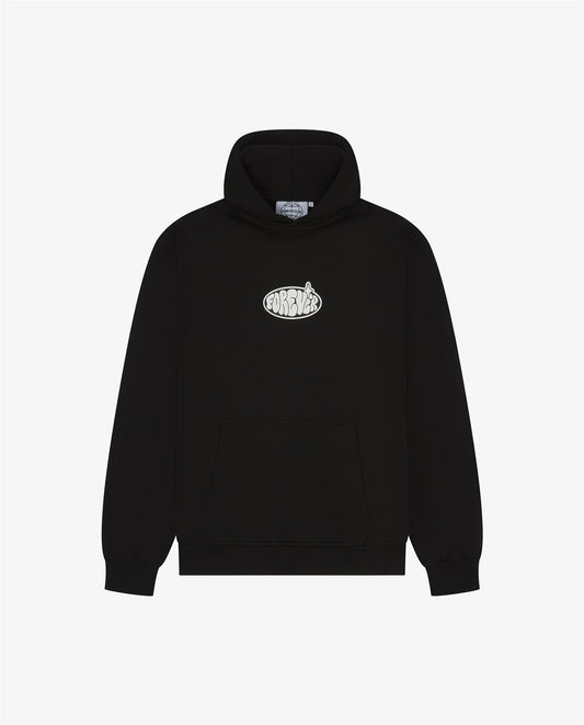 Globe Hoodie Black