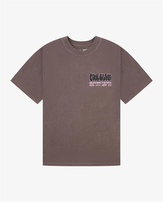 Mens Mind T-Shirt Brown