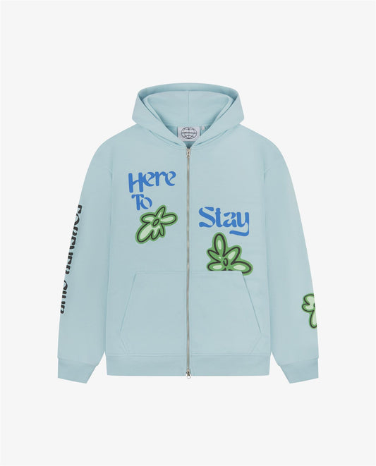 Blossom Hoodie Blue