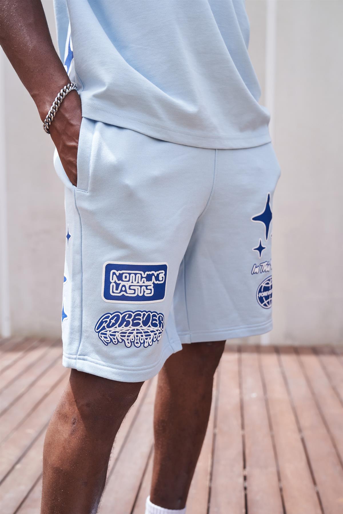 Future Shorts Blue